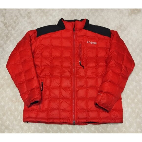 Columbia Other - Columbia Men's XXL Field Gear Down Puffer Jacket Red Omni-Shield 80/20 Winter